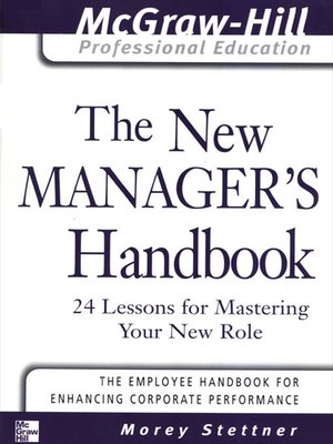 cover image of The New Manager's Handbook